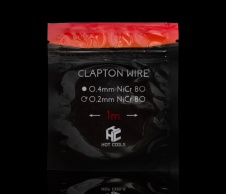 Clapton Wire 0,4x0,2 NiCr 1м